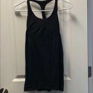 Lululemon black built in bra top - 6